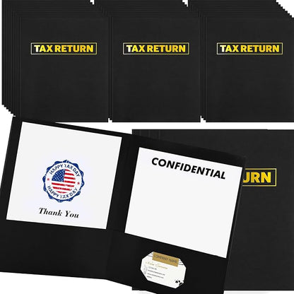 20 Pcs Tax Return Folders Bulk - Image 6