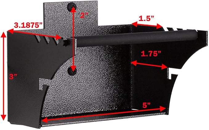 Hold Up Displays Universal Gun Magazine Storage Wall Mount Rack - Image 3