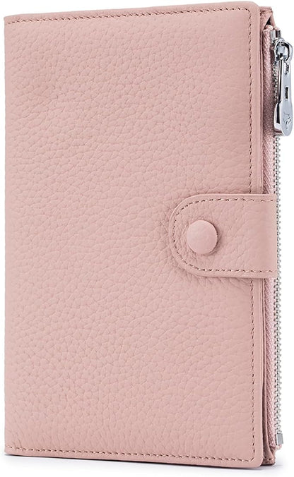 Genuine Leather RFID Blocking Passport Holder Wallet by Unknown