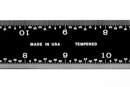 PEC Tools 18" Rigid Metal Ruler, Stainless Steel - Image 5
