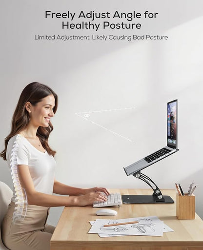 Nulaxy Fully Adjustable Laptop Stand - Image 2