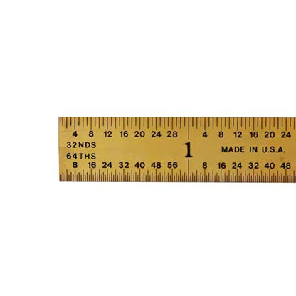 PEC Tools 6&12-Inch Titanium Nitride Coated Machinist Ruler Set, 4R - Image 4