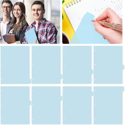 3 Ring Blue Binder Dividers - Image 8