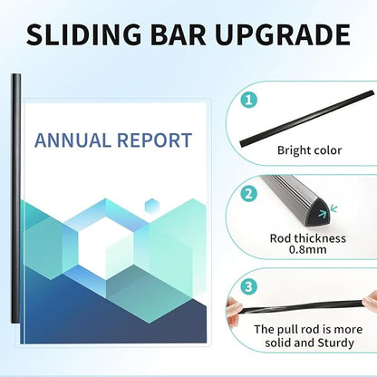 Binditek 40 Pack Clear Report Covers - Image 4