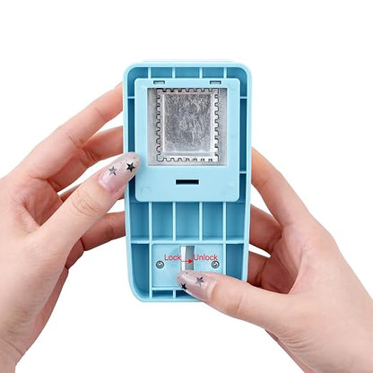 BAOFALI Stamp Puncher 1.25x1.5inch Large Rectangular Postage Stamp Punch |Stamp - Image 6