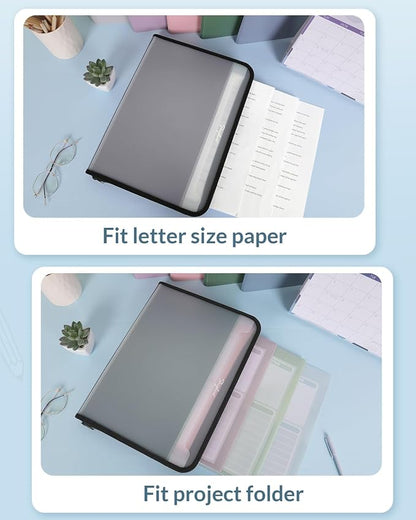 SKYDUE Accordion File Organizer, 7 Pocket Expanding File Folder - Image 3