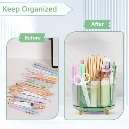 SKYDUE Rotating Pencil Pen Holder, Pen Organizer - Image 5