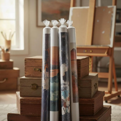 20PCS 8" x 60" Extra Long Clear Plastic Sleeves - Image 6