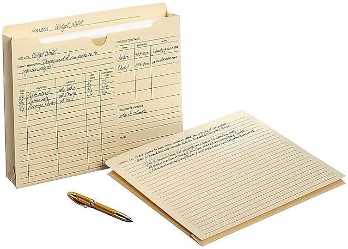Staples Reinforced Pre‑Printed File Jackets, Letter Size, 2‑Inch Expansion - Image 3