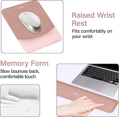 MOSISO Keyboard Mouse Pad Set, Large Gaming Mouse Pad&Rectangular Keyboard - Image 5