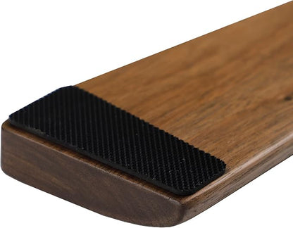 Ergonomic Wooden Wrist Rest Solid Wood Walnut - Image 5