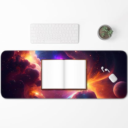 Gaming Mouse Pad, Galaxy Starry Sky Non-Slip Rubber Base - Image 6