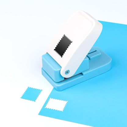 1x0.8inch Rectangular Postage Stamp Punch, Stamp Shape Hole Puncher - Image 7