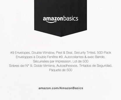 Amazon Basics #9 Security Tinted Double Window Envelopes - Image 6