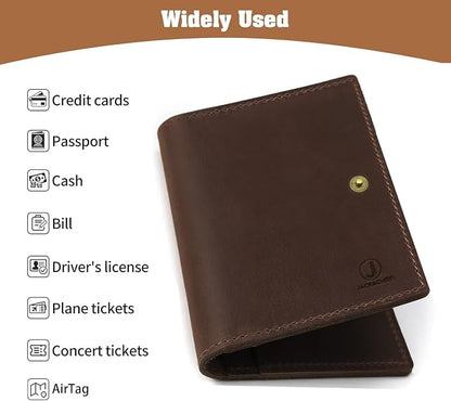 Jack&Chris Genuine Leather Passport Holder - Image 5