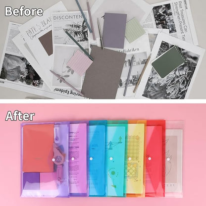 EOOUT 14pcs Plastic Envelopes, Plastic Folders - Image 5