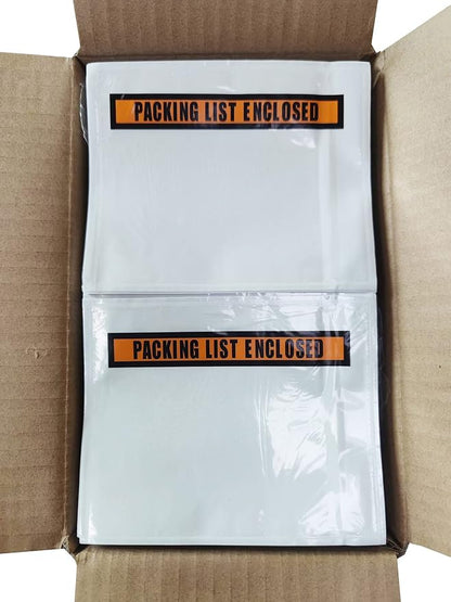 1000 Pcs Packing List Envelopes Pouches 4.5”x 5.5”, Packing Envelopes - Image 4