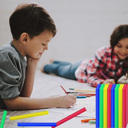 300 Pcs 12 Inch Rulers Bulk Plastic Kid Ruler - Image 6