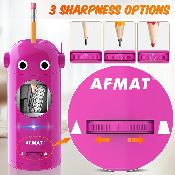 AFMAT Electric Pencil Sharpener - Image 4