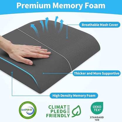 TranquilRelax 2XL Seat Cushion, Memory Foam Cushion - Image 2