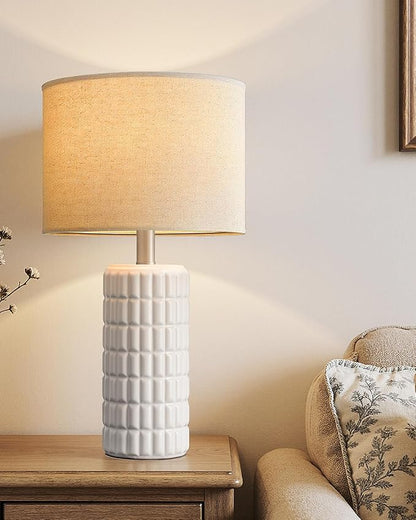 Seealle 23" Modern Ceramic Table Lamps - Image 6
