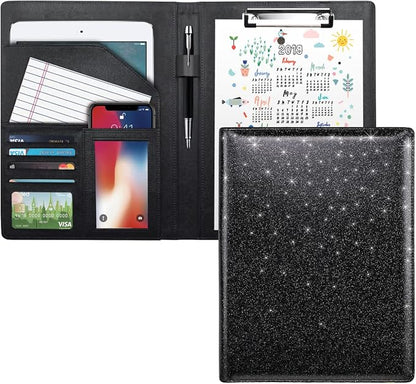 Glitter Portfolio Case, Bling Padfolio Cover by WAVEYU