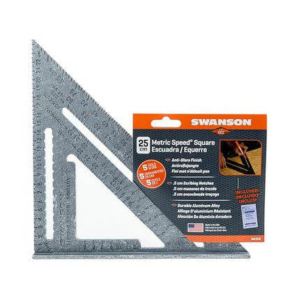 Swanson NA202 Metric Speed Square Layout Tool - Image 3