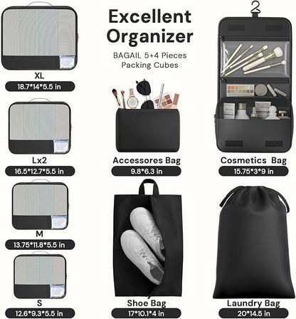BAGAIL 9 Set Packing Cubes - Image 3