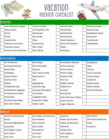 Vacation Packing List - Image 2