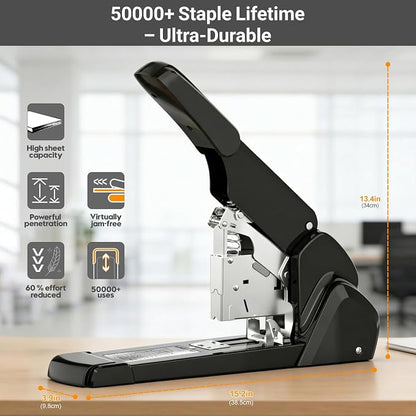 AFMAT Heavy Duty Stapler, 210 Sheet Staplers - Image 4