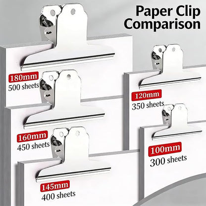 Extra Large Bull Paper Clips, 6.3 Inch - Image 5