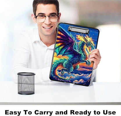 Blue Cloud Dragon A4 Clipboard - Image 6