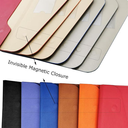 PU Leather A4 File Folder Document Holder Waterproof Portfolio Envelope Folder - Image 6