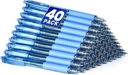 Sooez 40 Pack Bulk Pens Ballpoint, Smooth Writing Pens by Sooez