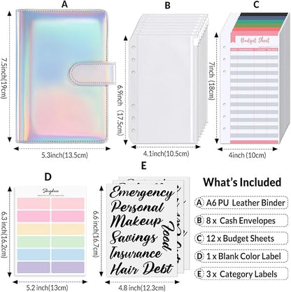 SKYDUE Budget Binder, Money Saving Binder - Image 3