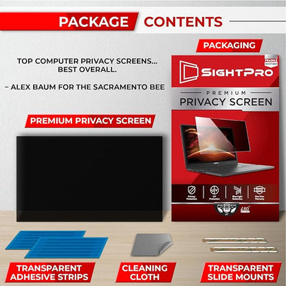 SightPro 14 Inch 16:10 Laptop Privacy Screen Filter - Image 6