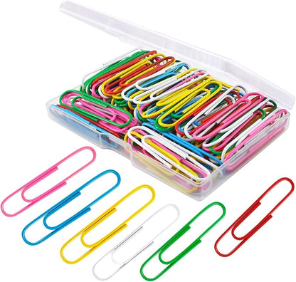 Paper Clips, Large Colored Paper Clips by AnutriON