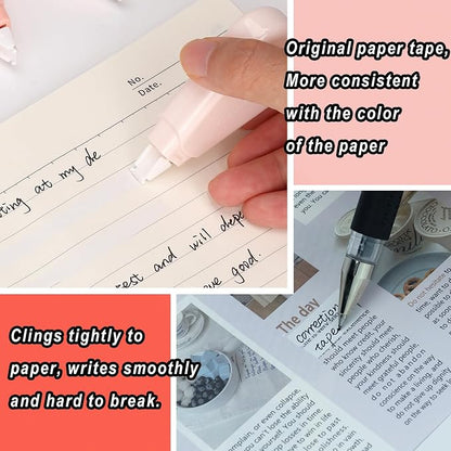 White Correction Tape, 6 Pack, 16.4 Feet Correction Tape, School & Office - Image 4