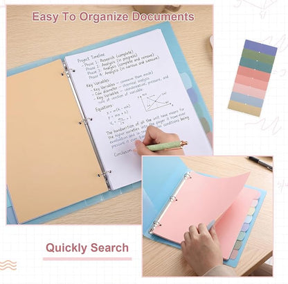 3 Sets of 24Pcs Binder Dividers - Image 5