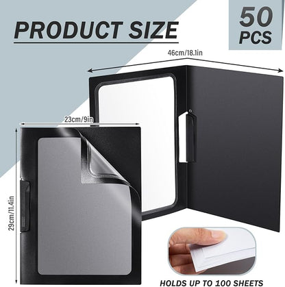 Yeaqee 25 Pcs Clear Report Covers - Image 2