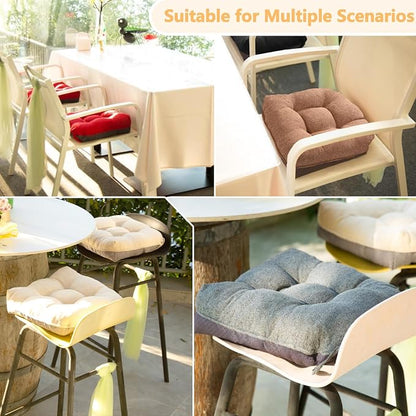 MAGIC ELEPHANT Chair Cushions for Dining Chair, Shredded Memory Foam Kitchen - Image 6