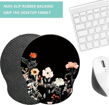 Mouse Pad with Wrist Support, Ergonomic Mouse Pad with Memory Foam Wrist Rest - Image 4