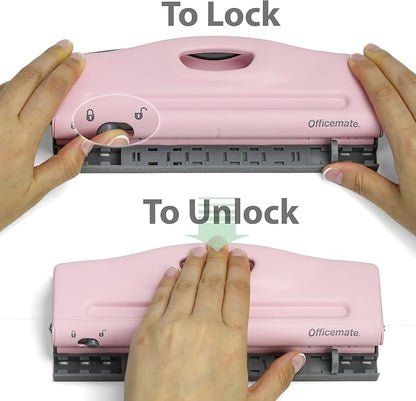 Officemate Adjustable 6-Hole Punch - Image 8