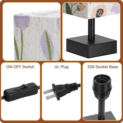 aooshine Flower Table Lamp for Bedroom - Image 6