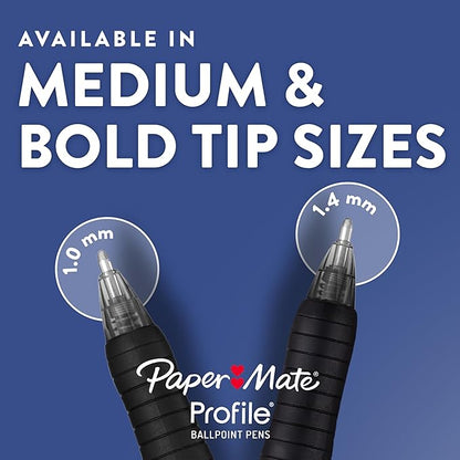 Paper Mate Profile Ballpoint Pens, Retractable, Bold Point - Image 7