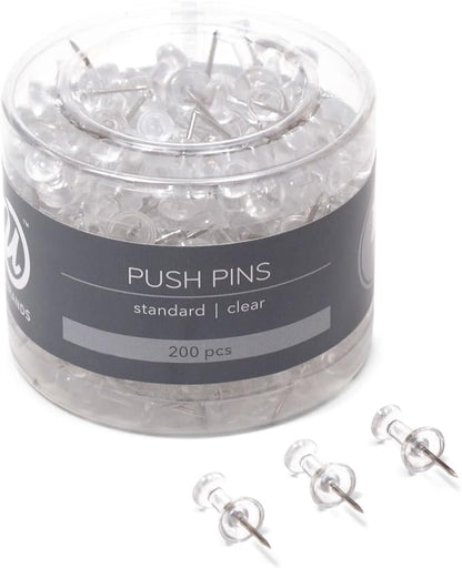 U Brands Push Pins, Steel Point by UBrands