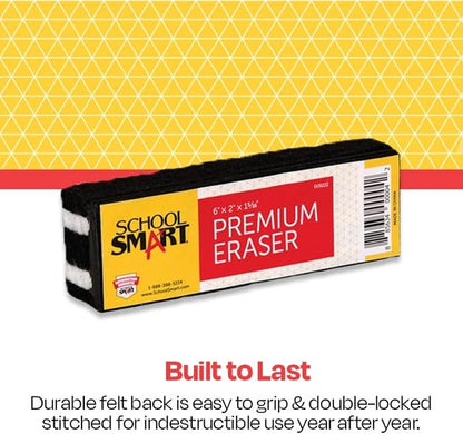 School Smart Premium Chalkboard Eraser - Image 4