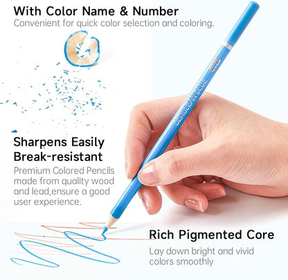 Shuttle Art 260 Coloring Pencils - Image 4