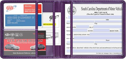 Wisdompro Small Car Registration and Insurance Documents Holder - Image 2