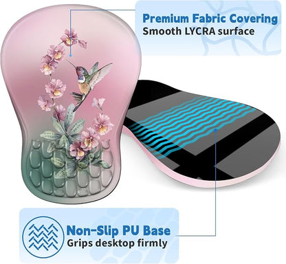 YIWEI Ergonomic Mouse Pad with Wrist Rest - Image 5